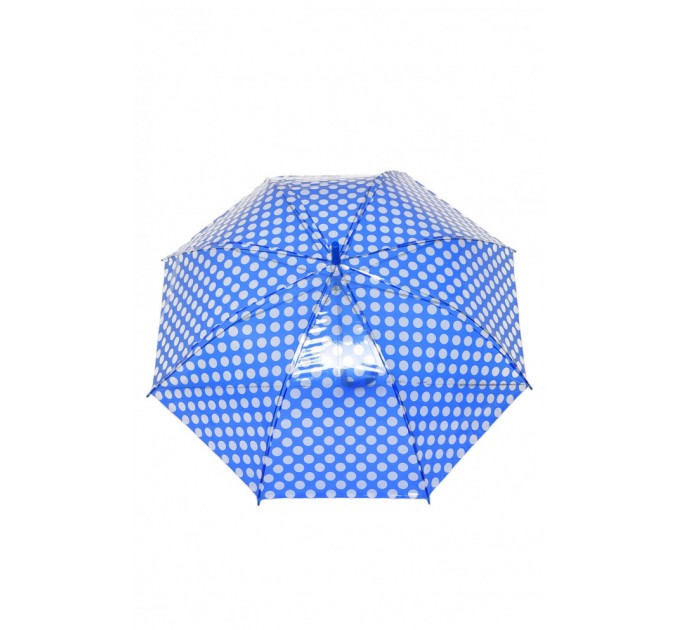 Зонт полуавтомат тростник синего цвета 184412L