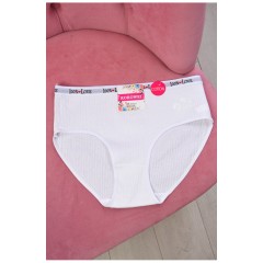 Трусы женские батальные белого цвета 184905L Трусы женские батальные белого цвета 184905L