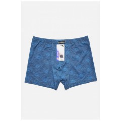 Боксери чоловічі напівбатальні синього кольору 187298L