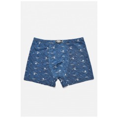 Боксери чоловічі напівбатальні темно-сірого кольору 187303L