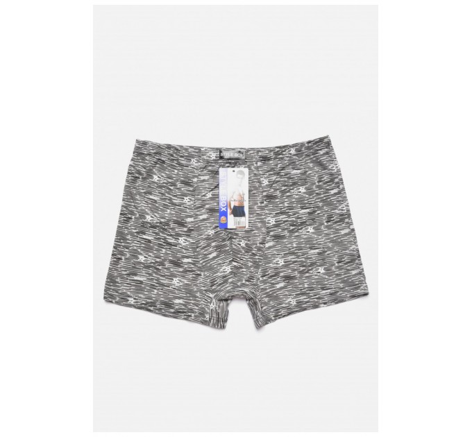 Боксери чоловічі напівбатальні темно-сірого кольору 187305L