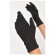 Рукавички жіночі сенсорні з начісом чорного кольору 187439L