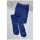 Колготи дитячі однотонні темно-синього кольору 187587L