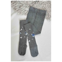 Колготи дитячі для хлопчика сірого кольору 187695L