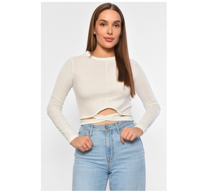Женская кофта белого цвета 187809L