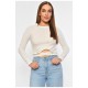Кофта жіноча білого кольору 187809L