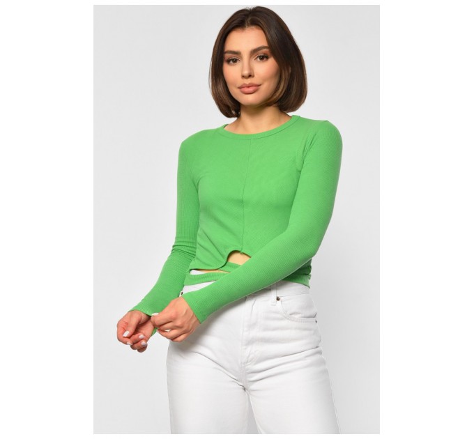 Женская кофта зеленого цвета 187810L
