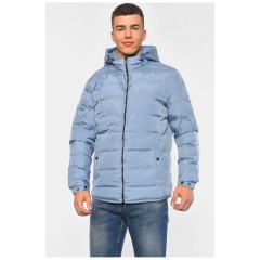 Куртка чоловіча демісезонна блакитного кольору 187827L
