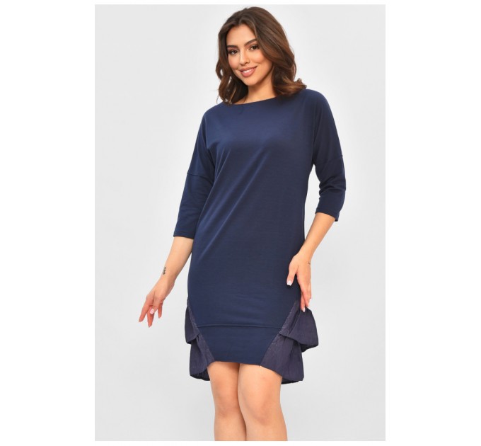 Платье женское синего цвета 188311L