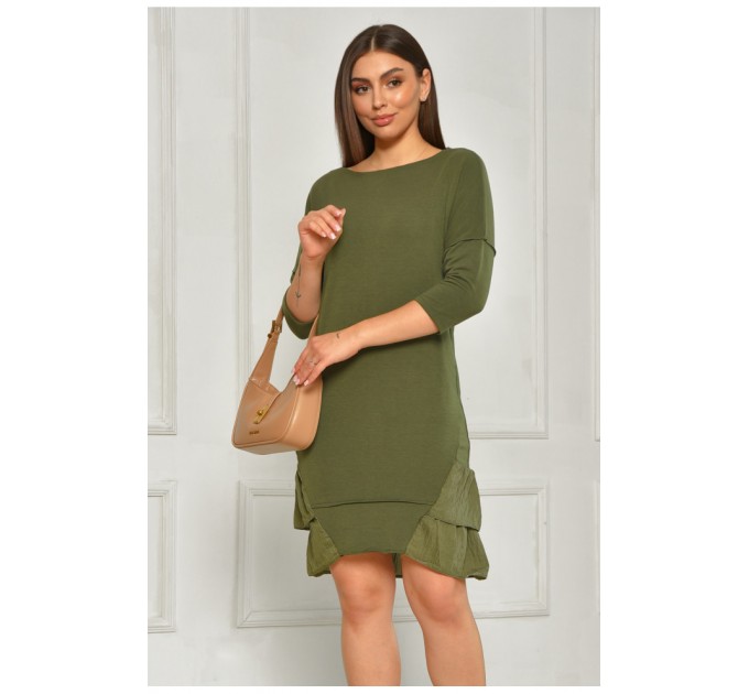 Платье женское цвета хаки 188315L