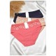 Набір жіночих трусів напівбатальних 3 штуки 188610L Набір жіночих трусів напівбатальних 3 штуки 188610L