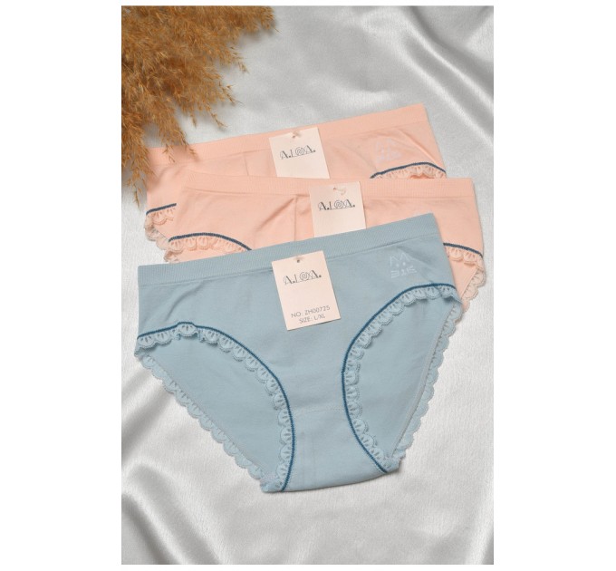 Набір трусів жіночих 3 шт з малюнком 188617L