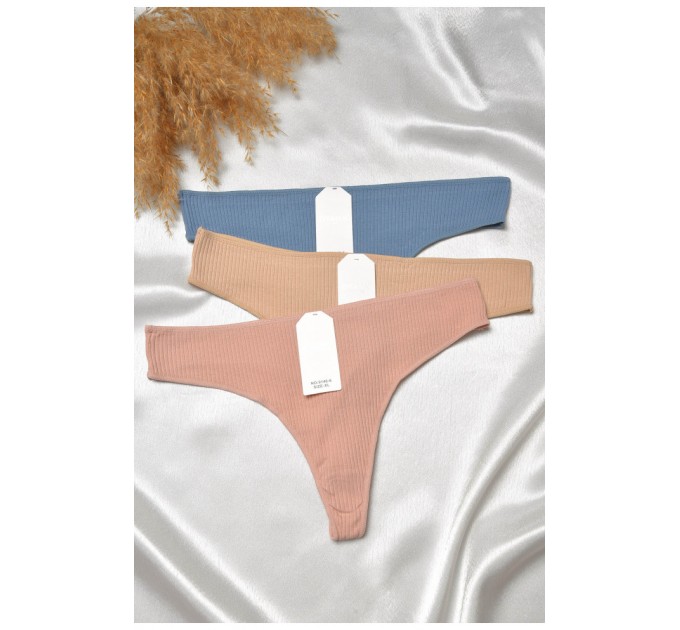 Набор стринг женских 3 штуки 188726L