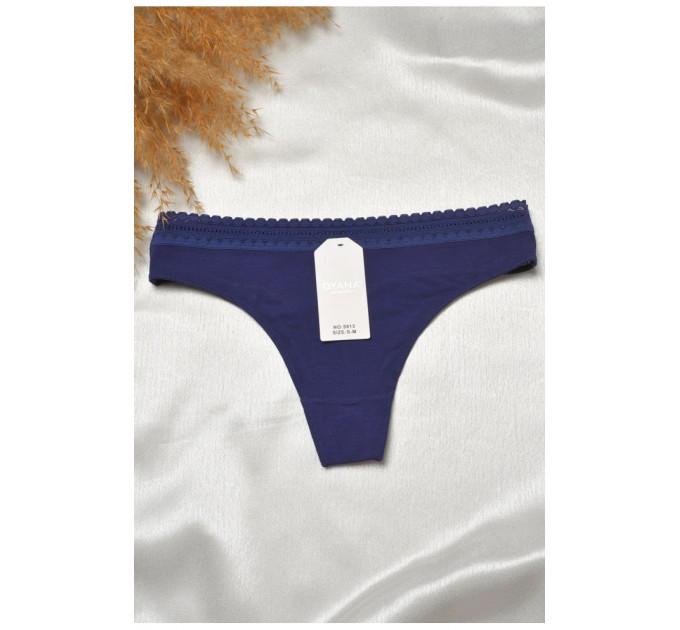 Стрінги жіночі синього кольору 188819L