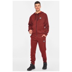 Спортивний костюм чоловічий бордового кольору 188915L