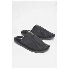 Капці кімнатні чоловічі чорного кольору 189011L