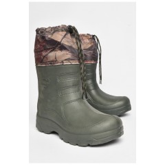 Чоботи чоловічі піна зі з`ємною шкарпеткою темно-зеленого кольору 189170L