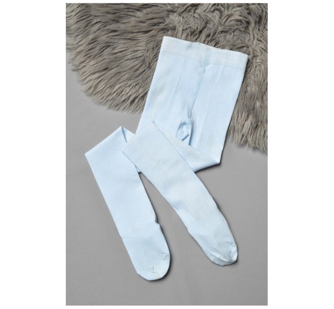 Колготи дитячі світло-блакитного кольору 189878L