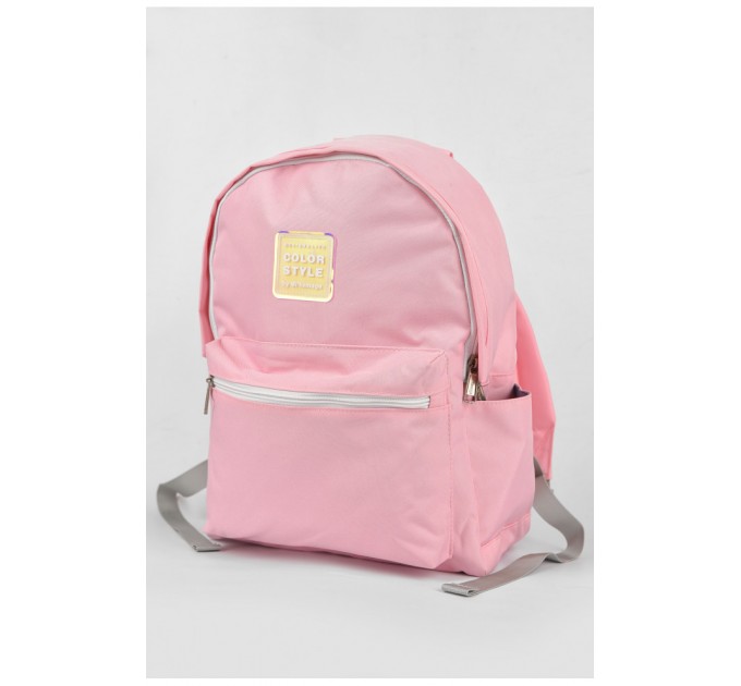 Рюкзак дитячий текстильний рожевого кольору 190131L
