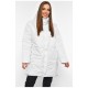 Куртка жіноча демісезонна білого кольору 190232L