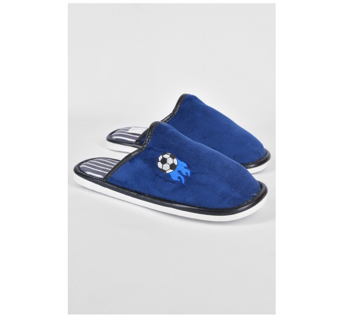 Тапочки комнатные мужские синего цвета 190768L