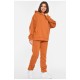 Спортивний костюм жіночий на флісі гірчичного кольору 190873L Спортивний костюм жіночий на флісі гірчичного кольору 190873L