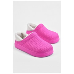Калоші дитячі без задника рожевого кольору 191061L