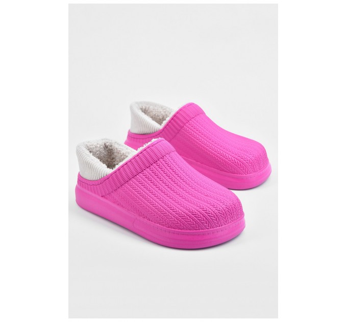 Калоші дитячі без задника рожевого кольору 191061L