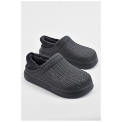 Калоші дитячі без задника чорного кольору 191068L