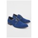 Туфли мужские синего цвета 191191L
