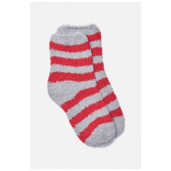 Шкарпетки жіночі травка бордового кольору в смужку 191426L Шкарпетки жіночі травка бордового кольору в смужку 191426L