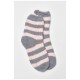 Шкарпетки жіночі травка рожевого кольору в смужку 191428L