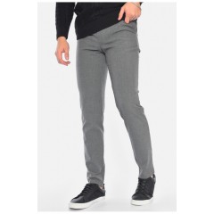 Штани чоловічі однотонні сірого кольору 191695L