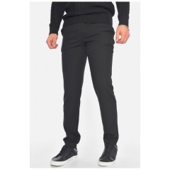 Штани чоловічі однотонні чорного кольору 191697L
