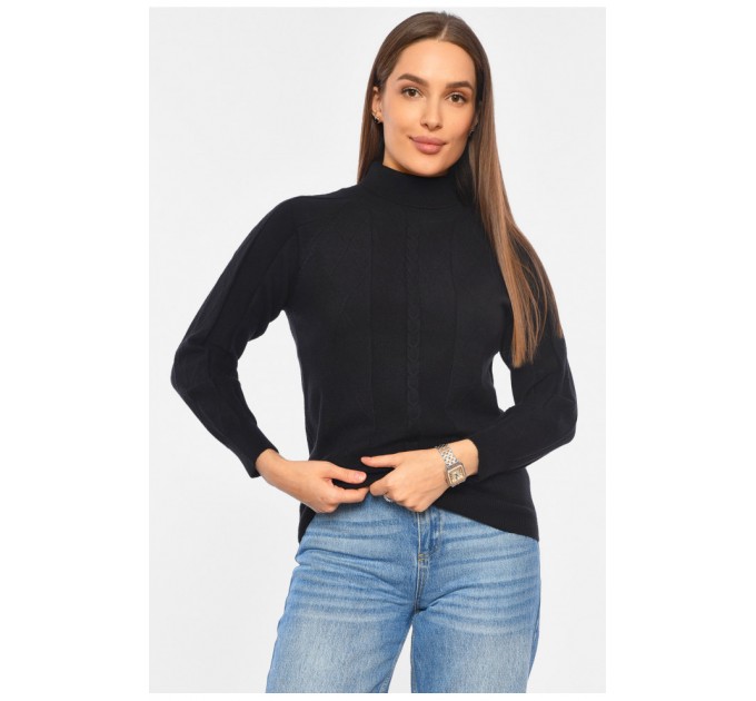 Свитер женский черного цвета 191818L