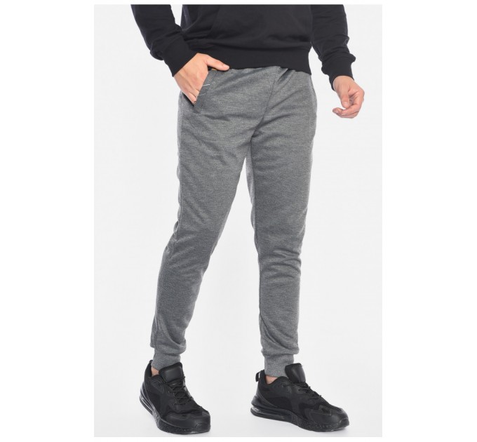 Спортивные мужские брюки серого цвета 191880L