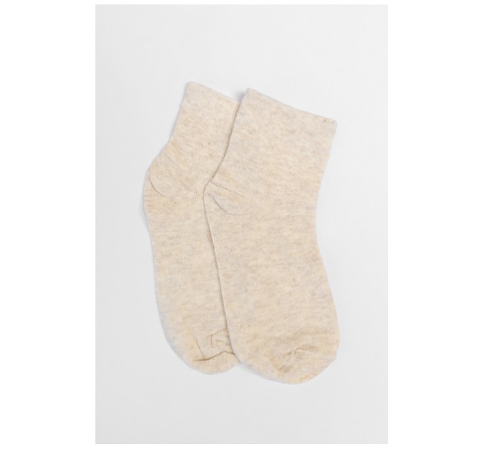 Шкарпетки дитячі демісезонні бежевого кольору 192159L