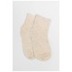 Шкарпетки дитячі демісезонні бежевого кольору 192159L