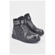 Черевики дитячі демісезон чорного кольору на блискавці 192396L