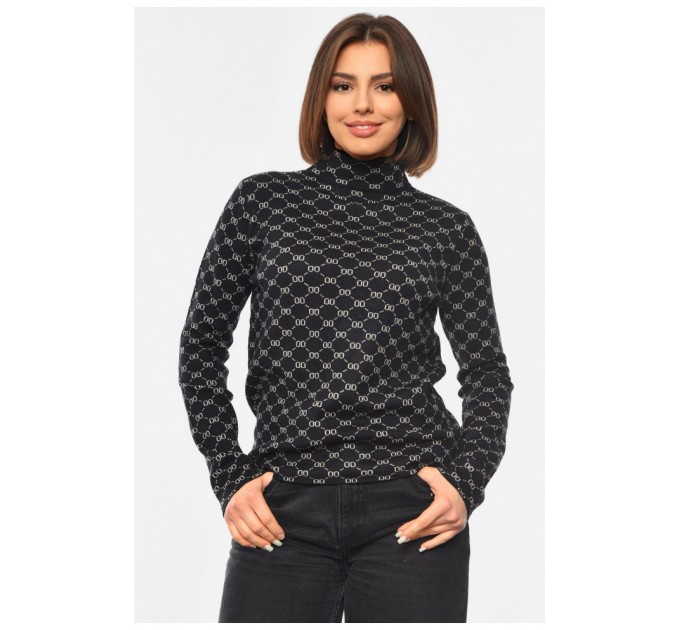 Светр жіночий чорного кольору 192398L