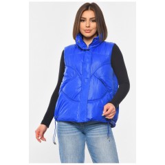Жилетка жіноча синього кольору 192445L