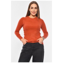 Кофта жіноча теракотового кольору 192480L