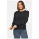 Кофта жіноча чорного кольору 192481L