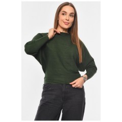 Свитер женский цвета хаки 192507L
