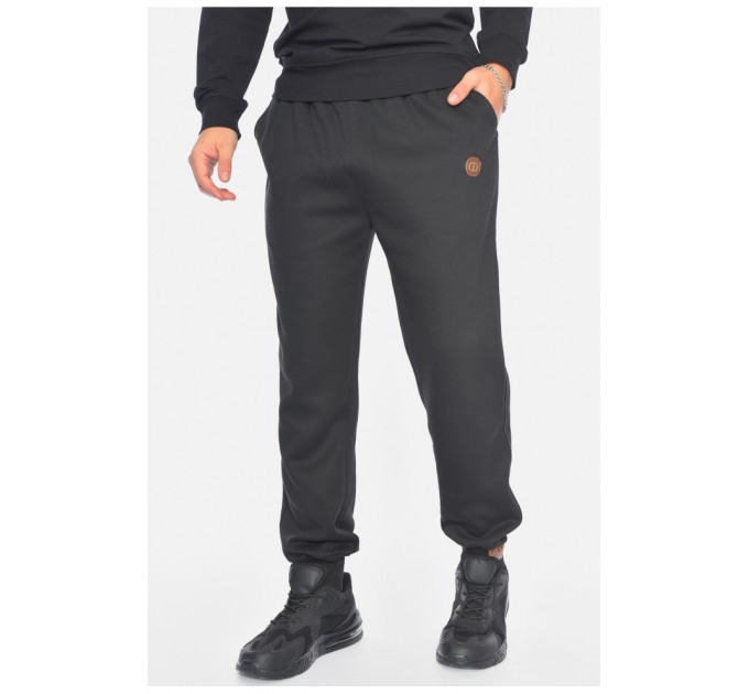 Спортивні чоловічі штани чорного кольору 192781L