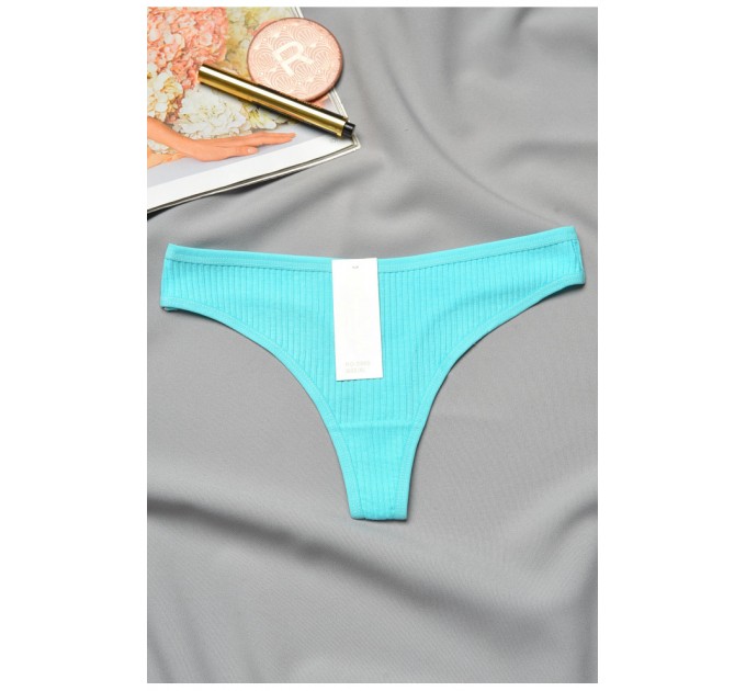 Стринги женские зеленого цвета 193124L