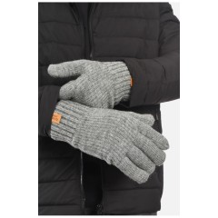 Рукавички чоловічі акрилові утеплені сірого кольору 193714L