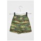 Шорти дитячі для хлопчика камуфляжні кольори хакі 194258L