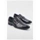 Туфлі підліткові для хлопчика чорного кольору 194350L