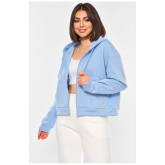 Худые женское на флисе голубого цвета 194539L Худые женское на флисе голубого цвета 194539L